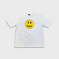 Drew House Mascot T Shirt Mens XL White Smiley Face Justin Bieber Graphic Tee