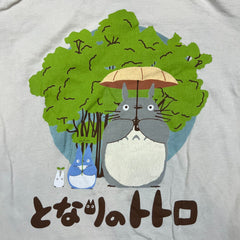 My Neighborhood Totoro T Shirt Mens XL Beige Studio Ghibli Anime Movie Tee