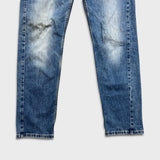 Levi's 505 Jeans Mens 32x32 Blue Regular Fit Straight Leg Medium Wash Denim Pants