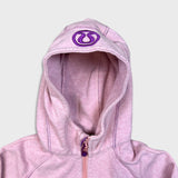 Lululemon Scuba Hoodie Womens Size 8 Pink Full Zip Sport Hooded Sweater