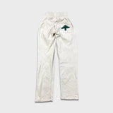 Vertabrae C-2 Sweatpants Mens Medium Beige Spell Out Straight Leg Jogger