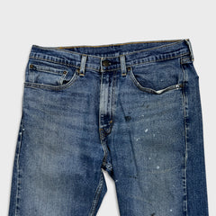 Levi's 505 Jeans Mens 34x30 Blue Original Straight Leg Medium Wash Denim Pants