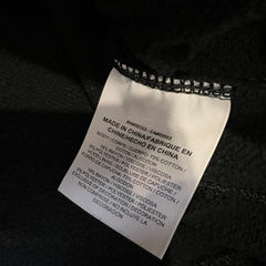 Vintage Y2K Nike Air Jordan Hoodie Mens Large Black Jumpman Full Zip Hooded Sweater