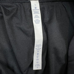 Lululemon City Sweat Jogger Mens Large Black Tapered Fit Athletic Sweatpants