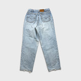 Vintage 90s Levi's 532 Jeans Mens 32x27 Blue Relaxed Taper Leg Light Wash Denim Pants