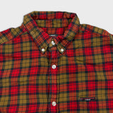 Vintage 90s Polo Jeans Co Ralph Lauren Shirt Mens Large Red Plaid Flannel