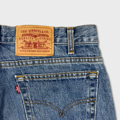 Vintage 90s Levi's 550 Jeans Mens 34x30 Blue Relaxed Fit Tapered Leg Denim Pants