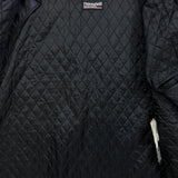 Vintage 90s Oakwood Classic Genuine Leather Jacket Mens Large Black Thinsulate Insulated