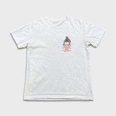 Brent Faiyaz T Shirt Mens Medium White NUWO Sonder F*** The World Graphic Rap Tee