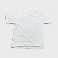 Vintage Y2K Bud Light T Shirt Mens XL White Beer Logo Graphic Short Sleeve Tee
