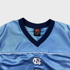 Vintage 90s Nike North Carolina Tar Heels Jersey Mens XL Blue College Basketball NCAA Sewn