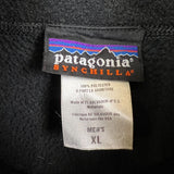 Patagonia Synchilla Vest Mens XL Black Outdoor Full Zip Fleece Jacket