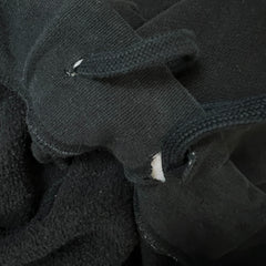 Stussy Worldwide Sweatpants Mens Large Black Faded Taper Leg Fleece Jogger