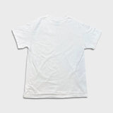 Vintage Y2K Blank T Shirt Mens Medium White Tennessee River Distress Short Sleeve Tee