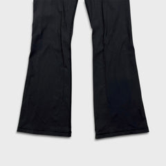 Lululemon Groove Pant Womens Large Black Flare Leg Relaxed Yoga Leggings