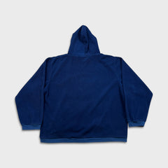 Vintage 90s Toronto Maple Leafs Fleece Mens Medium Blue Hockey NHL Pullover Jacket