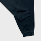 Nike Sportswear Sweatpants Mens Small Black Tech Fleece Swoosh Taper Leg Jogger