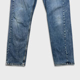 Levi's 505 Jeans Mens 34x30 Blue Regular Fit Straight Leg Medium Wash Denim Pants