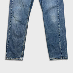 Levi's 505 Jeans Mens 34x30 Blue Regular Fit Straight Leg Medium Wash Denim Pants