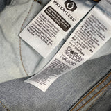 Levi's 511 Jean Mens 32x32 Blue Slim Fit Mid Rise Light Wash Stretch Denim Pants