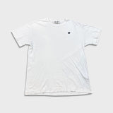 Comme des Garcons Play T Shirt Mens XL White CDG Heart Short Sleeve Tee