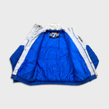 Vintage 90s Logo 7 Seattle Seahawks Jacket Mens Large Blue NFL Football Bomber