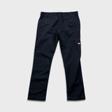 Dickies Pants Mens 34x28 Black Skinny Straight Workwear Casual Chino Trousers