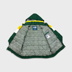 Vintage 90s Starter Oakland Athletics Jacket Mens XL Green Sports MLB Baseball
