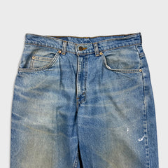 Vintage 90s Levi's 506 Jeans Mens 34x30 Blue Comfort Relaxed Straight Light Wash Denim Pants