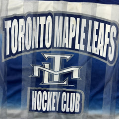 Vintage 90s Toronto Maple Leafs Mesh Tee Mens Large Blue NHL Hockey Club
