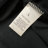 Fear of God Essentials Shirt Mens Large Black Boxy Graphic Long Sleeve Tee