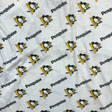 Vintage 90s Pittsburgh Penguins Polo Shirt Mens 2XL White AOP Hockey