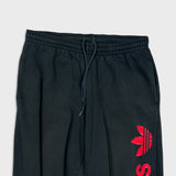 Vintage 90s Adidas Sweatpants Mens Medium Black Originals Trefoil Jogger