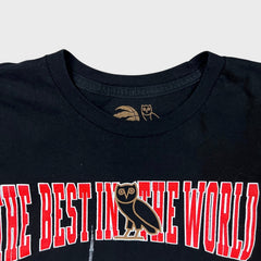 October's Very Own x Raptors The Best In the World Championship T Shirt Mens XL Black NBA Tee