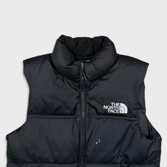 The North Face 1996 Retro Nuptse Vest Mens Small Black 700 Fill Down Puffer