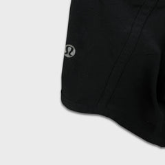 Lululemon Tracker Short V *4" Womens Size 4 Black Low Rise Athletic Lightweight