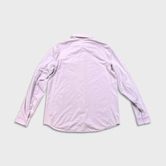 Lululemon Commission Shirt Mens XL Pink Long Sleeve Pocketed Button Up