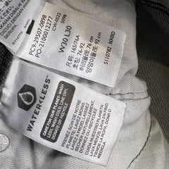 Levi's 502 Jeans Mens 30x30 Black Regular Taper Fit Faded Stone Wash Denim Pants