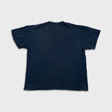 Vintage Y2K Blank T Shirt Mens 2XL Black Short Sleeve Classic Faded Tee