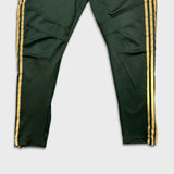 Adidas Climacool Track Pants Mens Large Green Essentials 3 Stripe Training Athletic Jogger