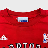 Adidas Chris Bosh Toronto Raptors #4 NBA T Shirt Mens Small Red Basketball Tee
