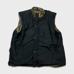 Remington Realtree Vest Mens Large Green Hunting Camo Reversible Utility Jacket