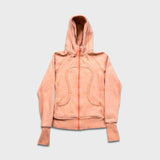 Lululemon Scuba Hoodie Womens Size 4 Pink Full Zip Sports Hooded Sweater