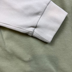 Kappa Hoodie Mens Large White Center Logo Athleticwear Pullover Hooded Sweater