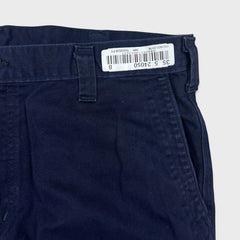 Carhartt Pants Mens 36x28 Blue Flame Resistant FR Relaxed Straight Workwear Twill