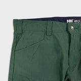 Helly Hansen Oxford 4X Workwear Mens 38x32 Green Regular Normal Fit Lightweight Pants