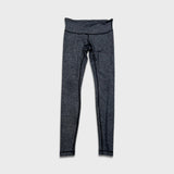 Lululemon Wunder Under Womens Size 4 Gray Low Rise Yoga Leggings Pilates