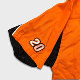Vintage Y2K Tony Stewart Home Depot Shirt Mens XL Orange NASCAR Winner's Circle Button Up