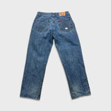 Vintage Y2K Ecko Unltd Jeans Mens 35x32 Blue Relaxed Straight Medium Wash Baggy Denim Pants