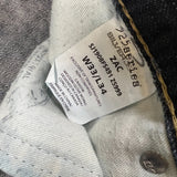 Silver Jeans Co. Zac Mens 33x34 Blue Relaxed Fit Straight Leg Dark Wash Denim Pants